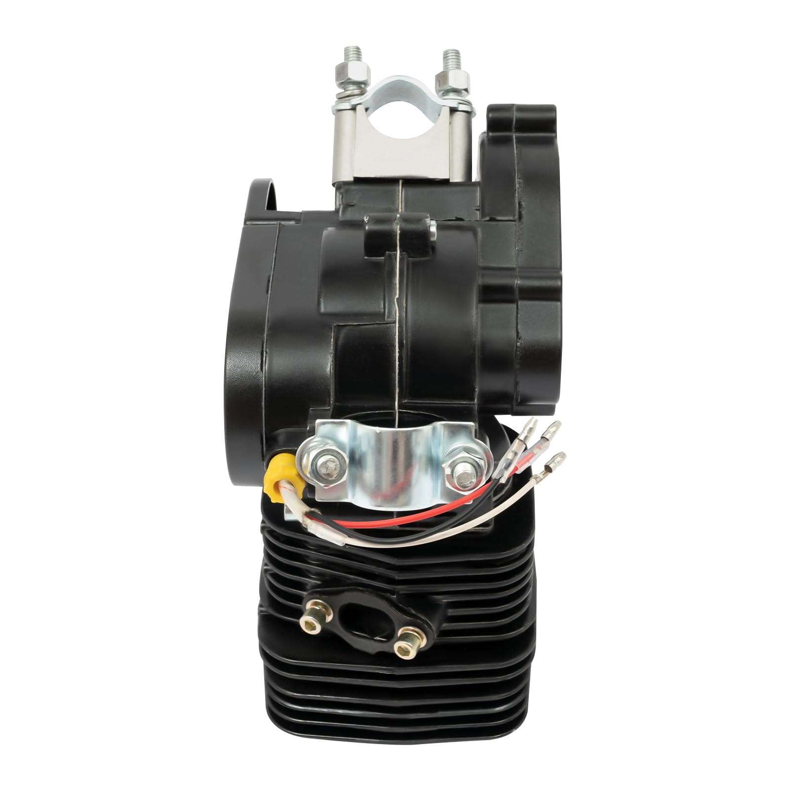 Upgrade 110CC 2 Stroke Gas Powered Bicycle Engine Kit with CDI System & Foot Pedal Start - Compatible with 26/28 Inch Bikes (Black) - Perfect for Commuting, Off-Road Adventures & Motorized Bike Conversions