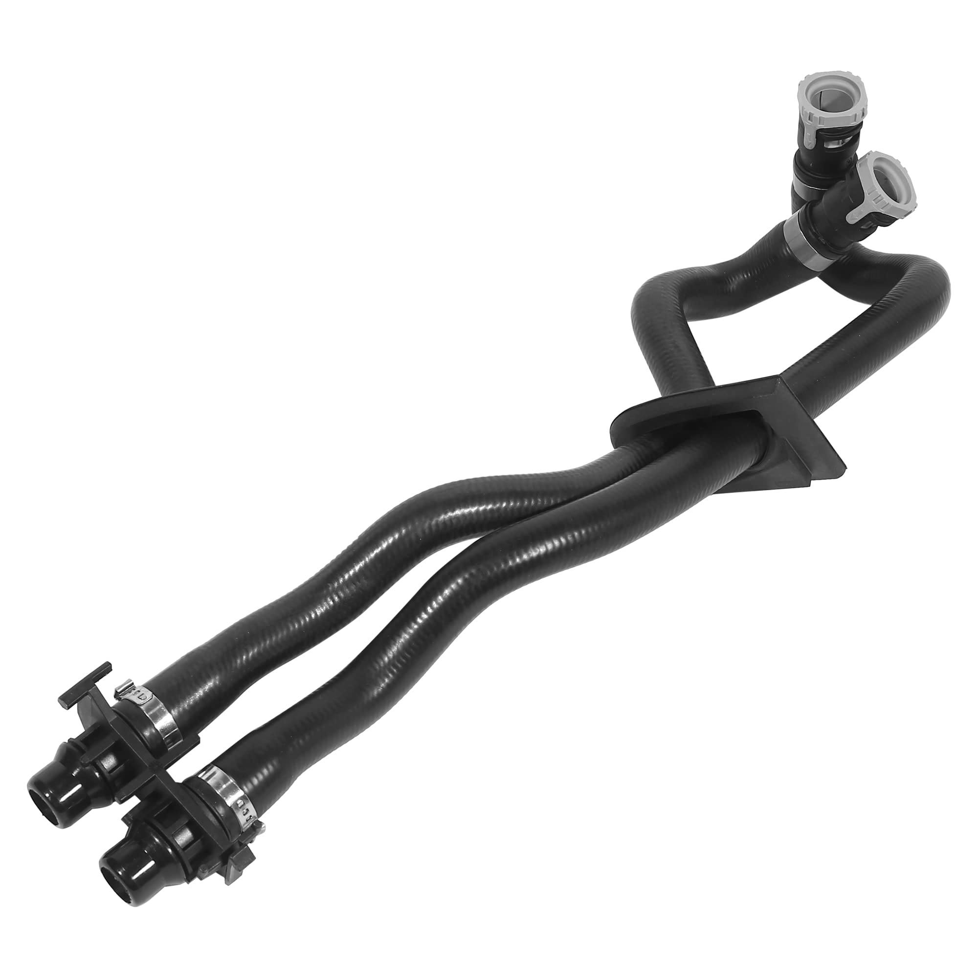 X AUTOHAUX LR019276 Heater Water Hose - High-Quality Rubber Replacement Compatible with Land Rover Range Rover Evoque 2012-2021 Models | Perfect for Cooling System Repairs & Maintenance