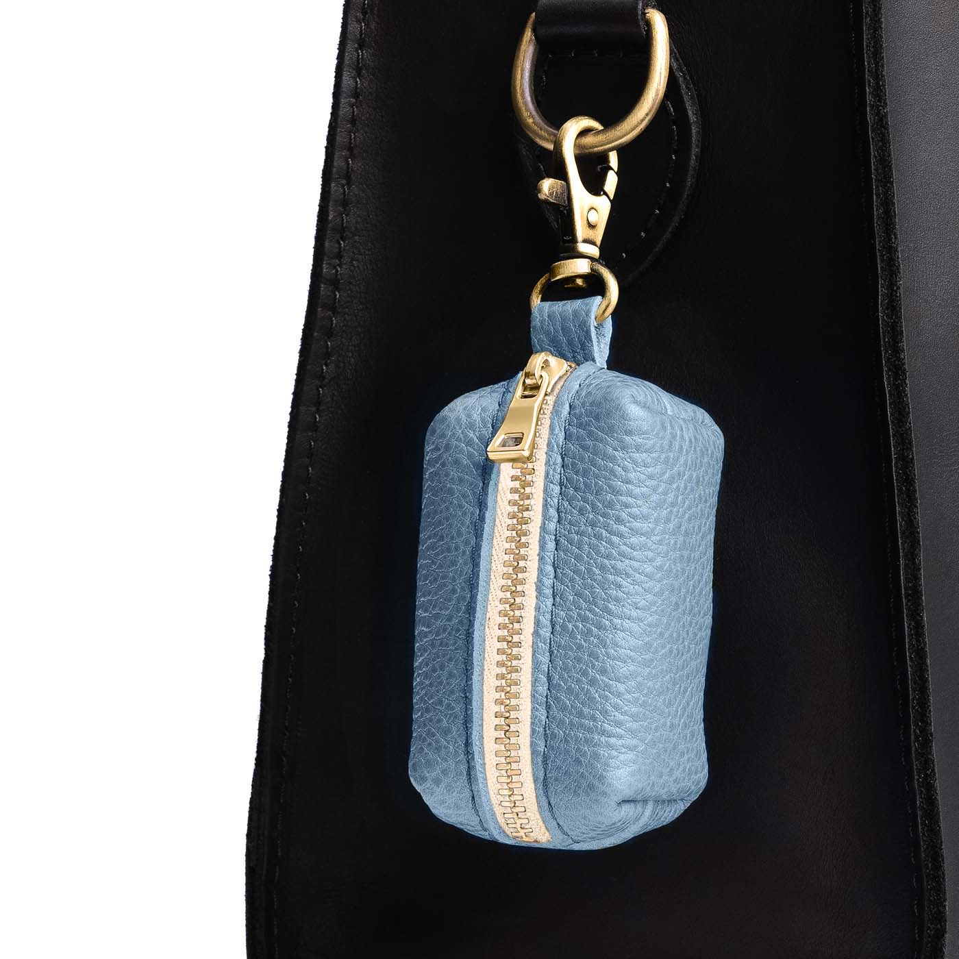 Dopp Keychain - Durable Leather Key Holder with Carabiner Clip for Keys, Wallet & Everyday Essentials | Perfect for Travel, Gym & Outdoor Activities