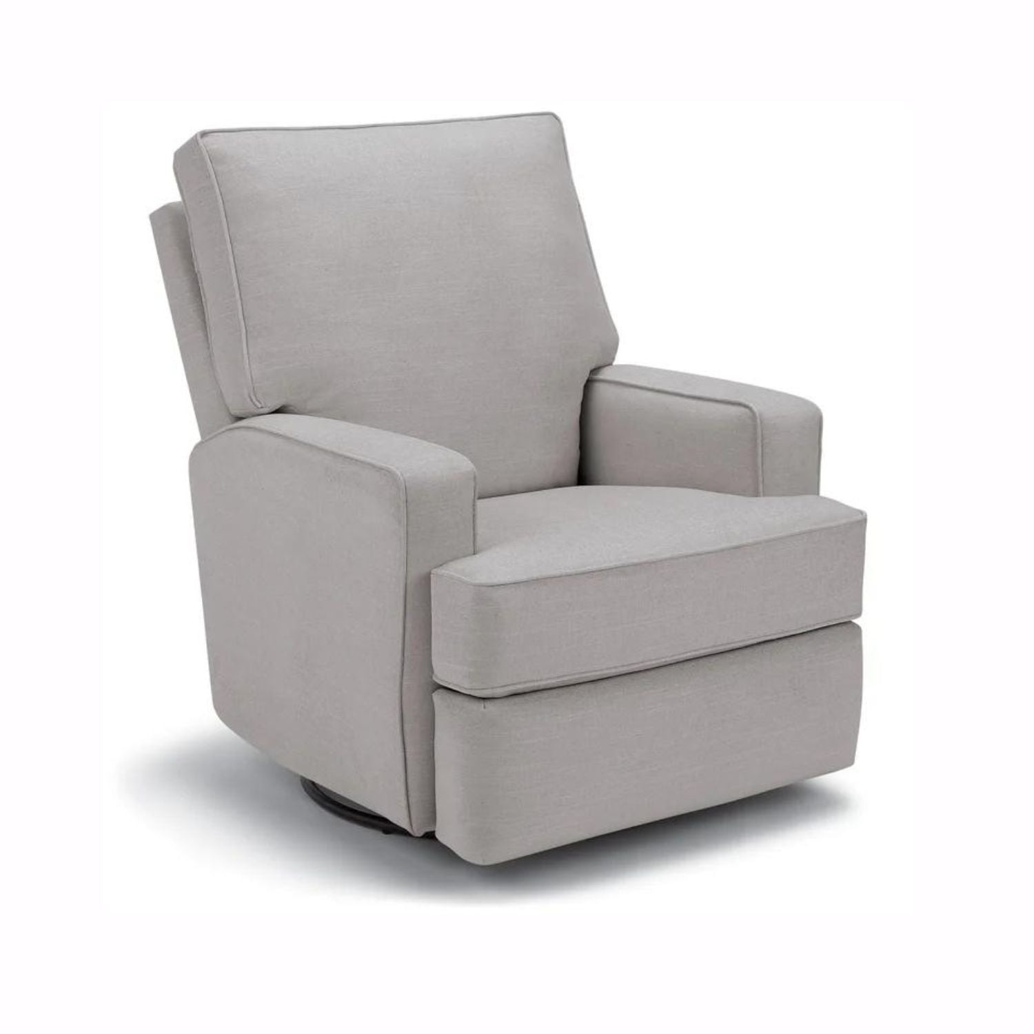 Comfortable Kersey Swivel Glider Recliner Chair - 360° Rotation, Smooth Gliding & Reclining - Perfect for Living Room, Nursery, or Home Theater Relaxation