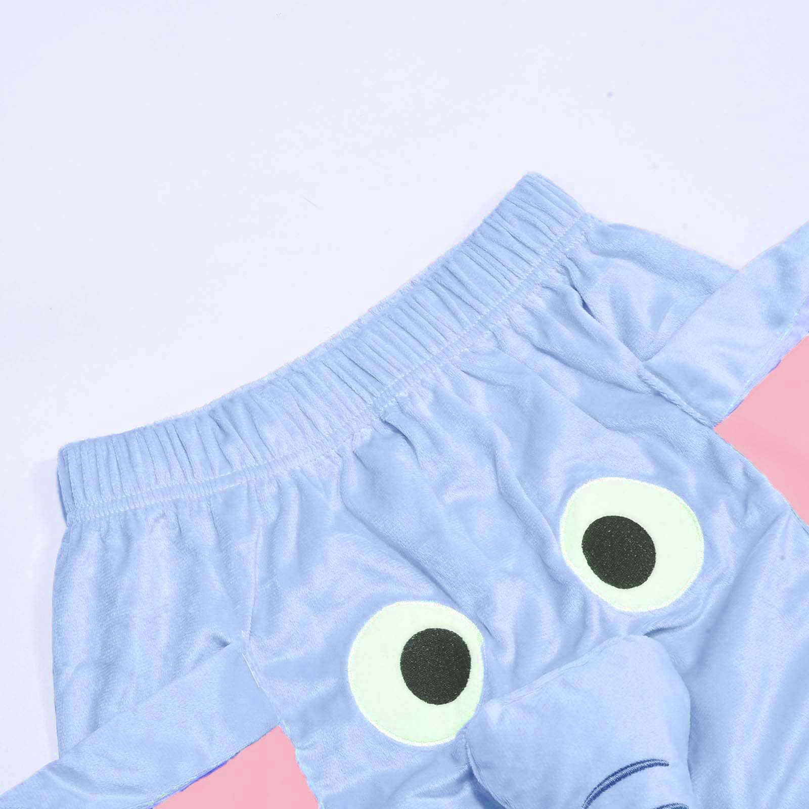 Funny Elephant Boxer Shorts for Men - Novelty Animal Themed Underwear with Ringing Pants Prank - Comfortable Polyester Summer Shorts for Gifts, Parties & Sleepwear