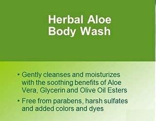 Khadi Rishikesh Herbal Aloe Vera Body Wash with Scrub - SLS & Paraben Free | Fights Body Acne, Moisturizes Skin, Reduces Stretch Marks & Anti-Aging | 210ml for Women & Men | Made in India | Perfect for Daily Skincare & Spa Routine