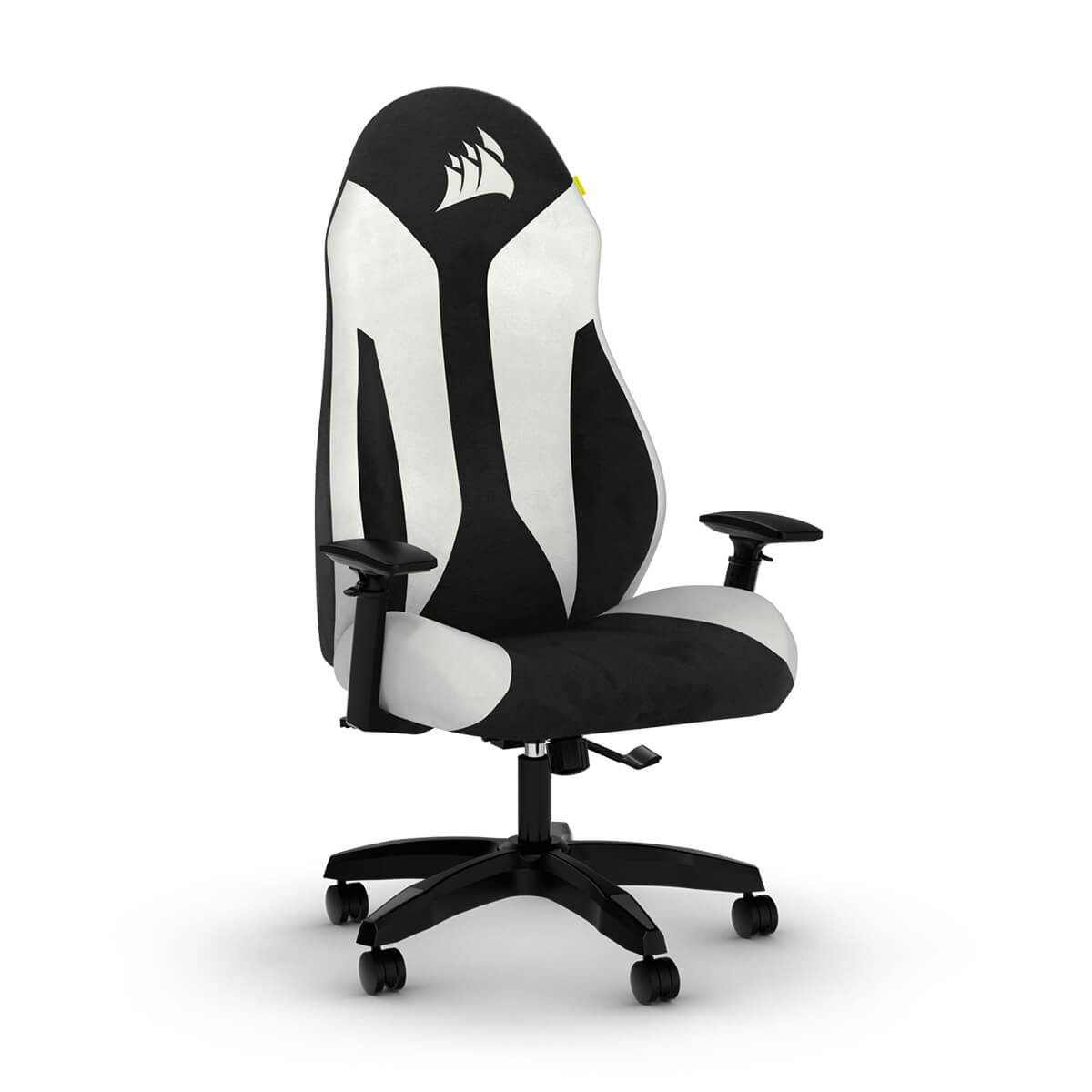 Corsair TC60 Remix Gaming Chair - Ergonomic PC Gaming Chair with Adjustable Lumbar Support, White - Perfect for Esports, Streaming & Home Office Setup