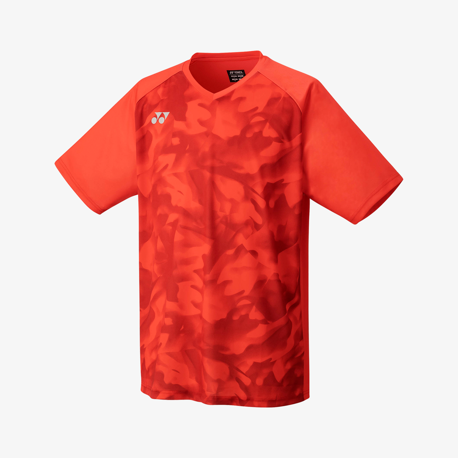 Yonex YM0033 Men's Crew Neck T-Shirt - Pearl Red | Breathable & Comfortable for Tennis, Running & Casual Wear