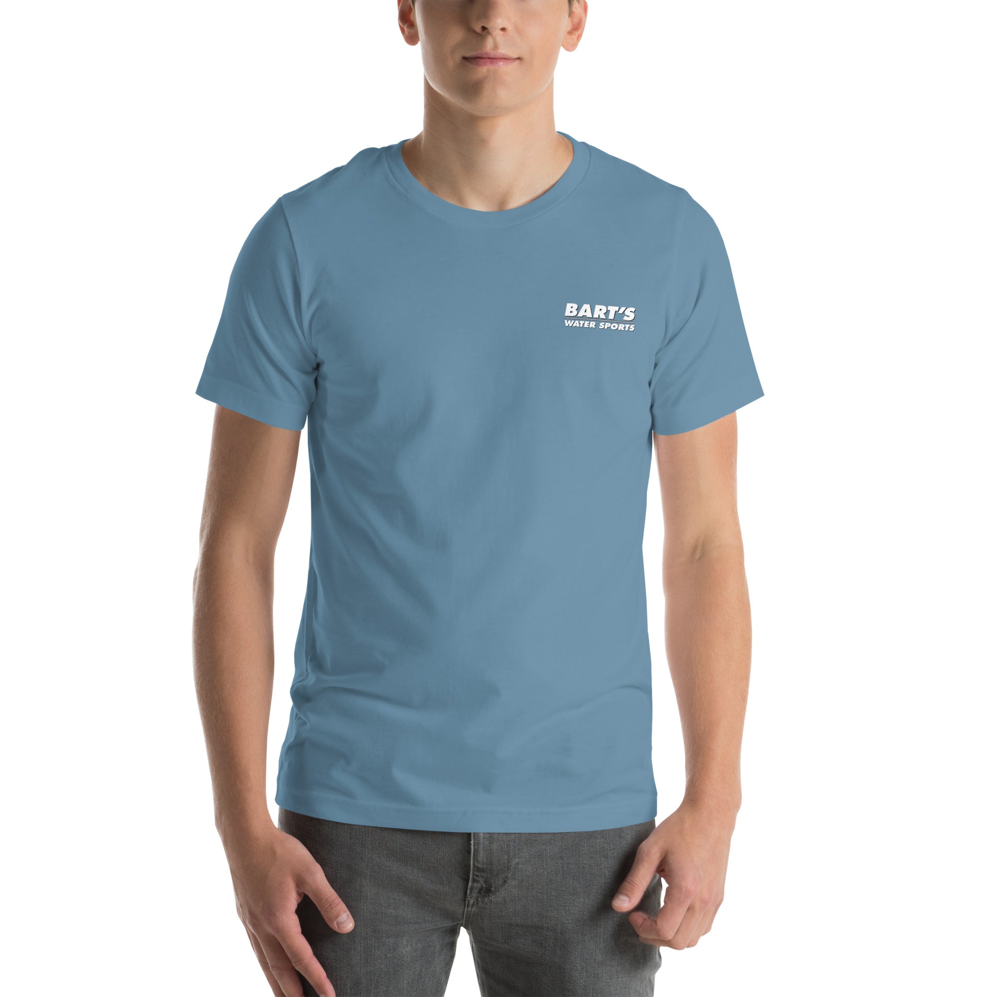 Frog Head in Water Unisex T-Shirt | Bart's Water Sports | Fun Graphic Tee for Swimming, Fishing & Outdoor Activities