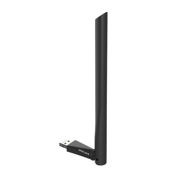Mercusys MA30H AC1300 High Gain Wireless Dual Band USB Adapter for Laptop & Desktop - Fast WiFi Connection for Gaming, Streaming & Work