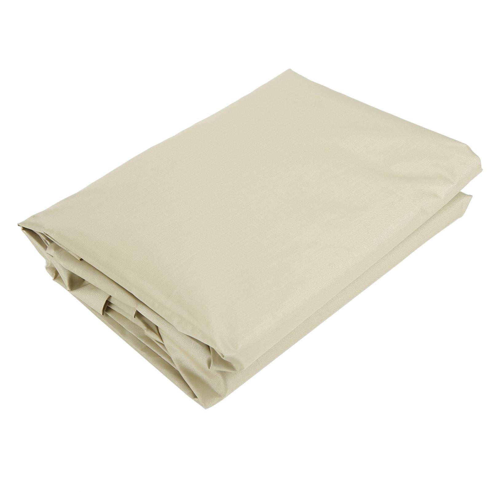 Waterproof 3-Person Patio Swing Chair Cover - Outdoor Canopy for Garden, Poolside, Balcony & Backyard (Beige) | UV Protection & All-Weather Use