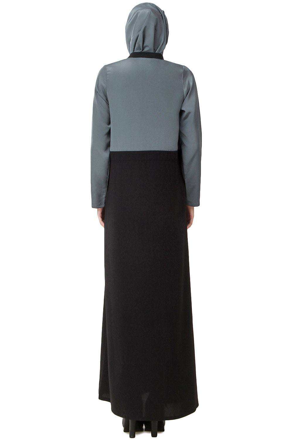 Elegant Muslim Abaya Dress for Women - Modest Islamic Prayer Gown - Perfect for Mosque, Eid, and Special Occasions