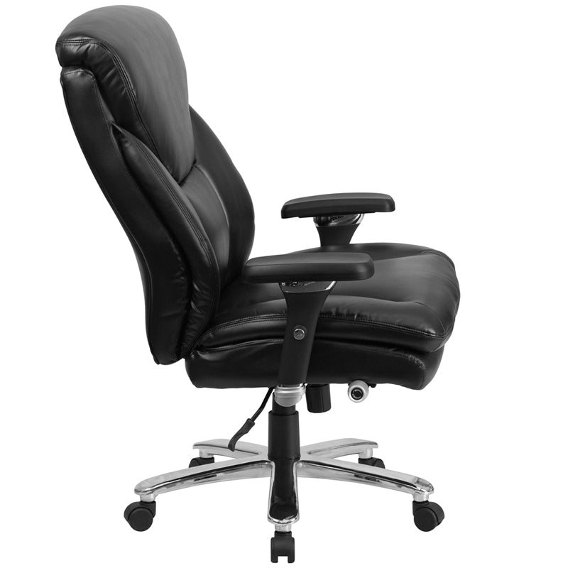 FLASH HERCULES Series Heavy Duty Executive Office Chair - 400 lb Weight Capacity, Ergonomic Design with Lumbar Support, Big & Tall Adjustable Chair for All-Day Comfort - Perfect for Home Office, Gaming, and Professional Workspaces