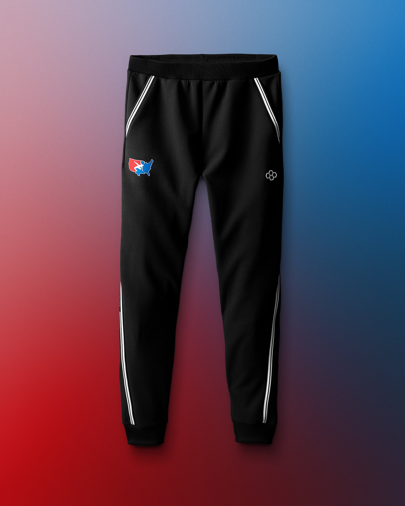 USA Wrestling Chronicle Elite Jogger - Premium Men's Running Pants for Training & Competition - Perfect for MMA, Wrestling & Gym Workouts