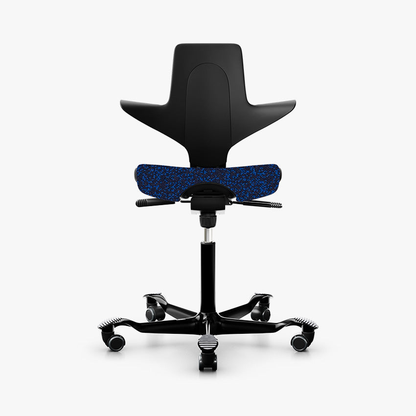 HÅG Capisco Puls 8020 Ergonomic Office Chair - Kvadrat Galaxy Special Edition - Adjustable Height & Tilt for Home & Workspace Comfort