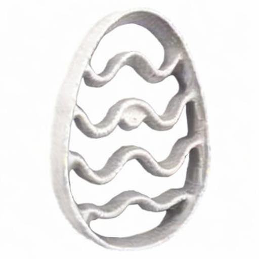 O'CREME Rosette Iron Easter Egg Maker - Floral Pattern Egg Decorating Tool for Easter, DIY Holiday Crafts & Spring Party Decorations