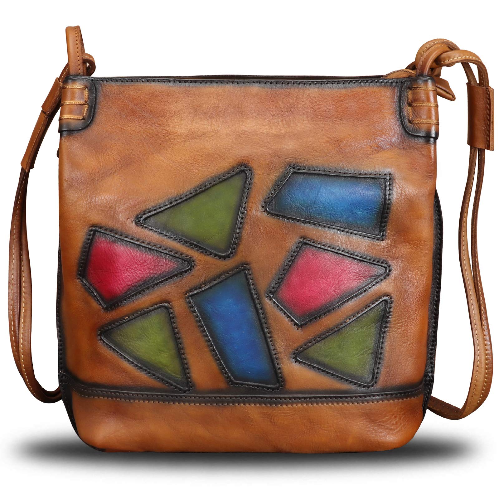 Genuine Leather Crossbody Bags for Women - Vintage Handmade Cowhide Shoulder Purse & Satchel | Perfect for Work, Travel & Everyday Use