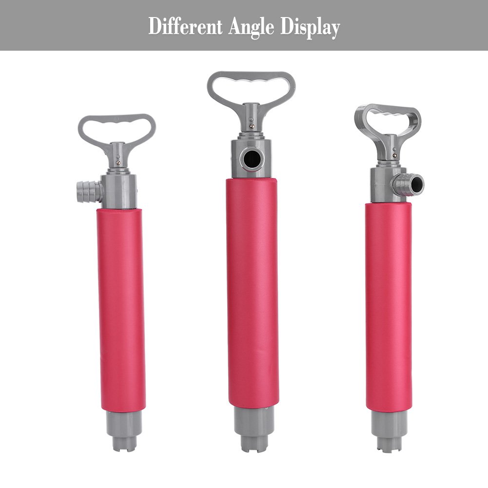 **Manual Kayak Bilge Pump - Hand Operated Water Remover for Kayaks & Canoes | Portable Floating Bilge Pump for Emergency & Marine Use**