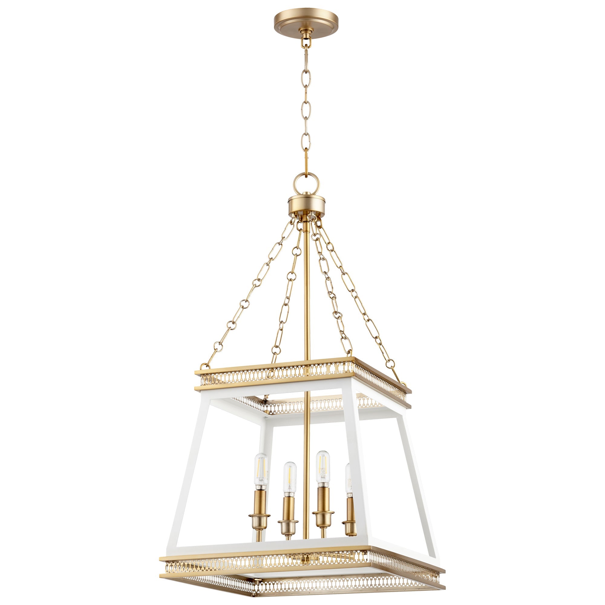 Cyan Design 10905 Gerard Pendant Light Fixture in Aged Brass - Vintage Industrial Ceiling Lighting for Dining Room, Kitchen & Bedroom