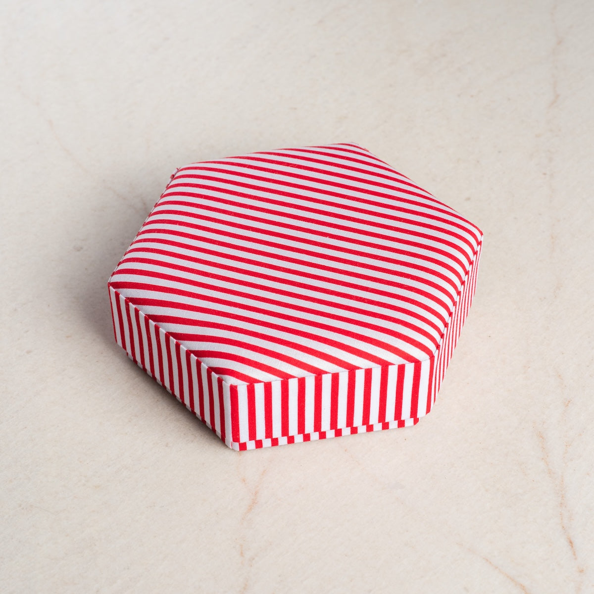 Elegant Pinstriped Jewelry Box for Women - Velvet Lined Organizer for Necklaces, Rings & Earrings - Perfect for Travel, Gift Giving & Home Decor