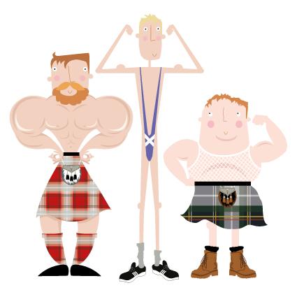 Three Strongmen Card Game - Fun Family Party Card Game for Adults & Kids - Perfect for Game Nights, Gatherings & Travel