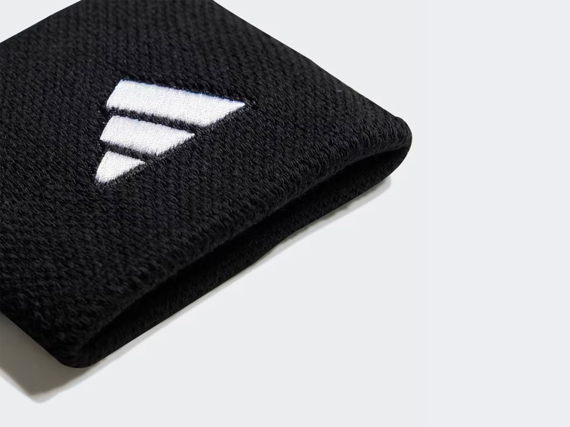 Adidas Tennis Wristbands - Breathable Sweatband for Men & Women (One Size Fits Most, Black) - Perfect for Tennis, Basketball, Gym & Workout - Model IC3567