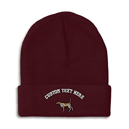 Burgundy Personalized Text Here