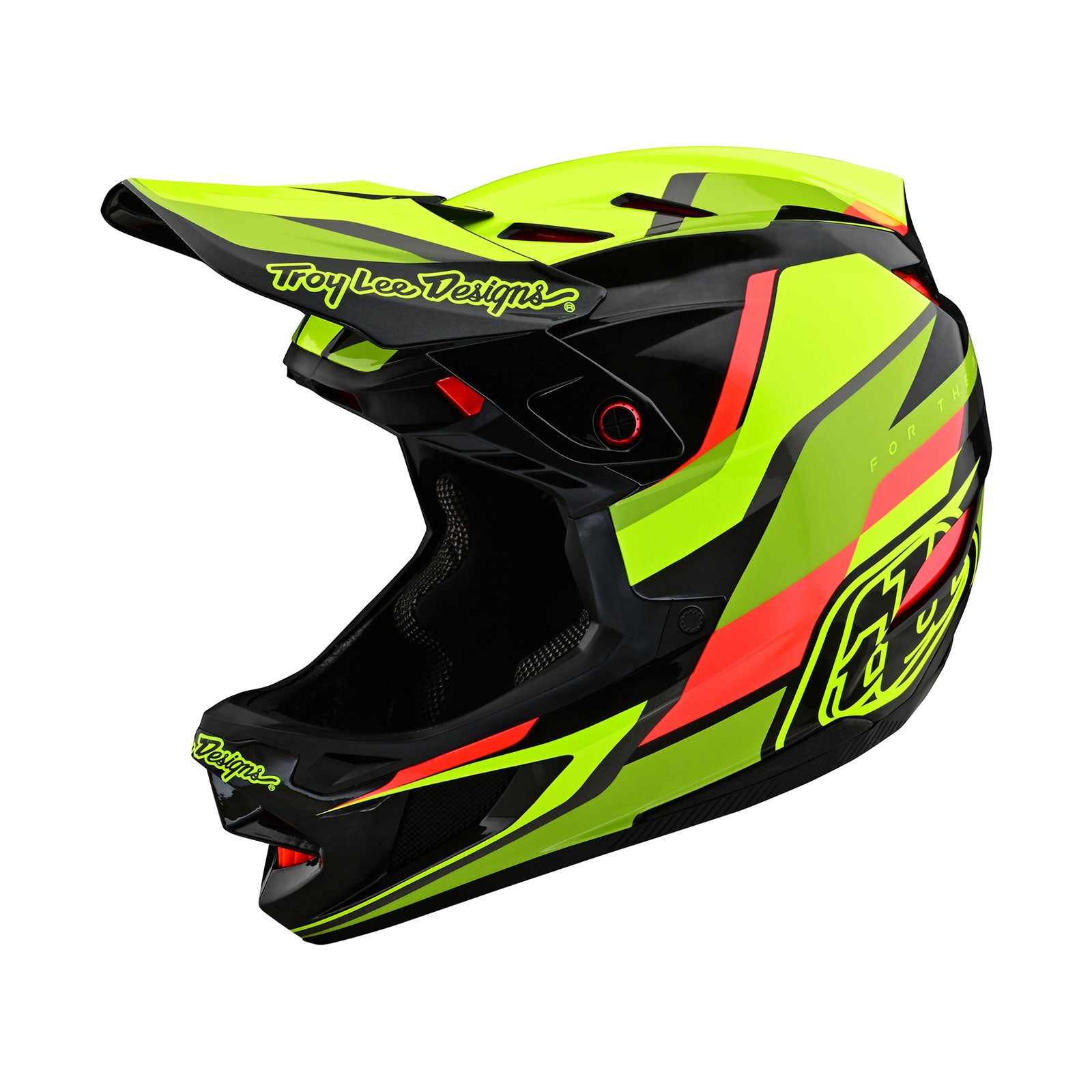D4 Carbon Fiber Motorcycle Helmet Omega - Lightweight & DOT Certified for Racing & Street Riding - Black & Yellow Color