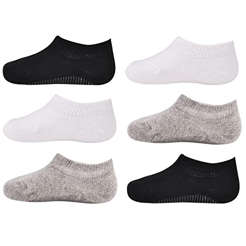 Mixa_black/White/Grey_6 Pairs
