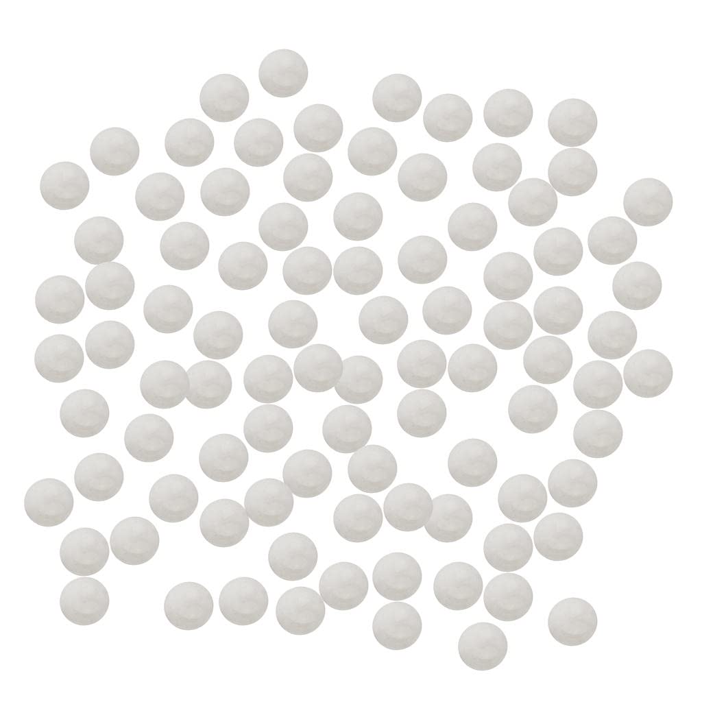TOOYFUL 13mm Glass Marbles for Vase Filler - Pack of 100 Round Decorative Gems for Home Decor, Centerpieces, Wedding & Party Decorations