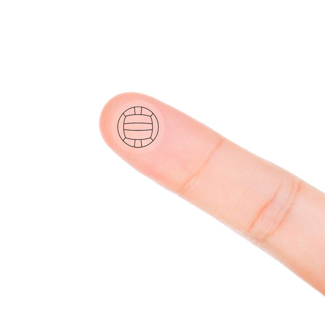 Volleyball Planner Stickers - 120 Clear Sports Labels for Scrapbooking & Crafting - Perfect for Team Schedules & DIY Projects