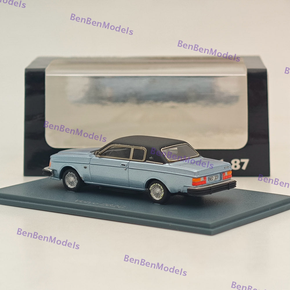 1/87 NEO SCALE MODELS Volvo 262C Resin Diecast Car - Limited Edition Blue Collector's Item for Model Car Enthusiasts & Display Showcase