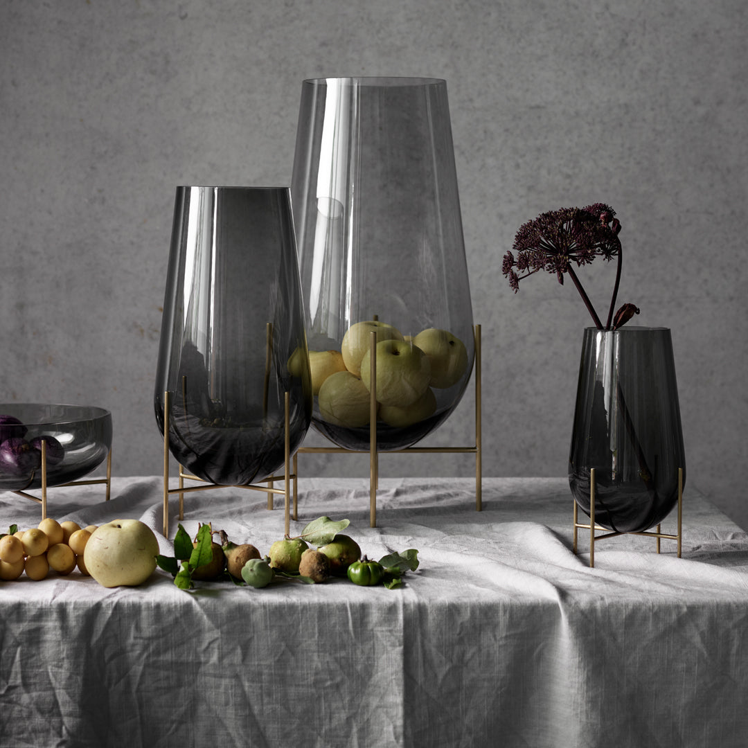 Theresa Arns Echasse Vase - Modern Ceramic Flower Vase for Home Decor, Wedding Centerpieces & Dining Table Arrangements