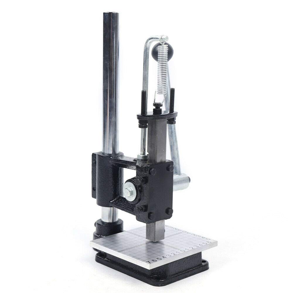 YIYIBYUS 11mm Leather Imprinting Machine - DIY Punching, Pronging & Stamping Tool Kit for Logo Pressure Bronzing | Perfect for Leather Crafting, DIY Projects & Custom Branding