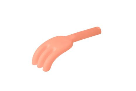 Scrunch Beach Bundle with Bucket, Spade, Rake & Molds - Coral Color Beach Toys Set for Kids - Perfect for Sandcastle Building, Beach Play & Summer Vacation Fun