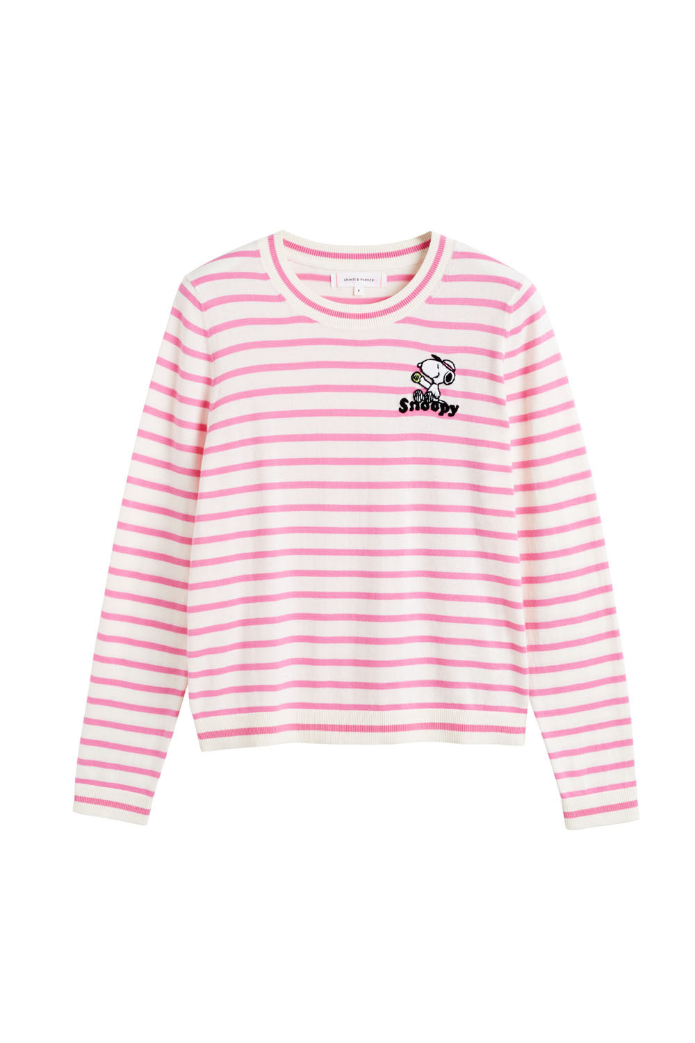 Stylish Pink Cotton Peanuts Racquet Club Sweater for Women - Casual Winter Pullover for Tennis, Golf & Everyday Wear