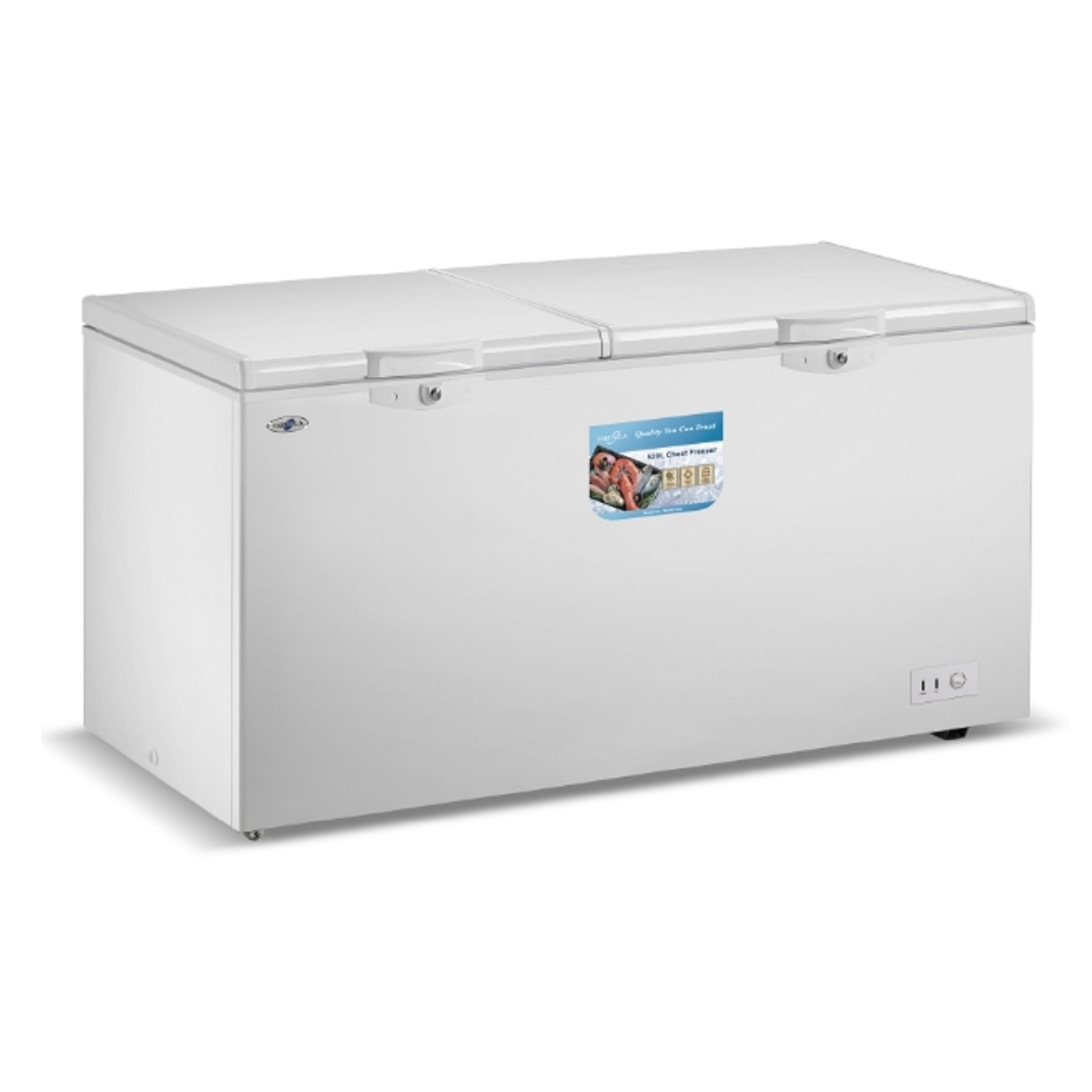 Farfalla FCF 520W 520L Energy Efficient Chest Freezer for Home, Garage, or Basement - Perfect for Bulk Food Storage, Meal Prep & Emergency Use