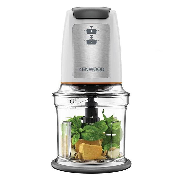 CHP61.100WH 0.5L Mini Food Chopper - Electric Kitchen Blender for Herbs, Nuts, Garlic & Vegetables - Perfect for Smoothies, Baby Food & Meal Prep