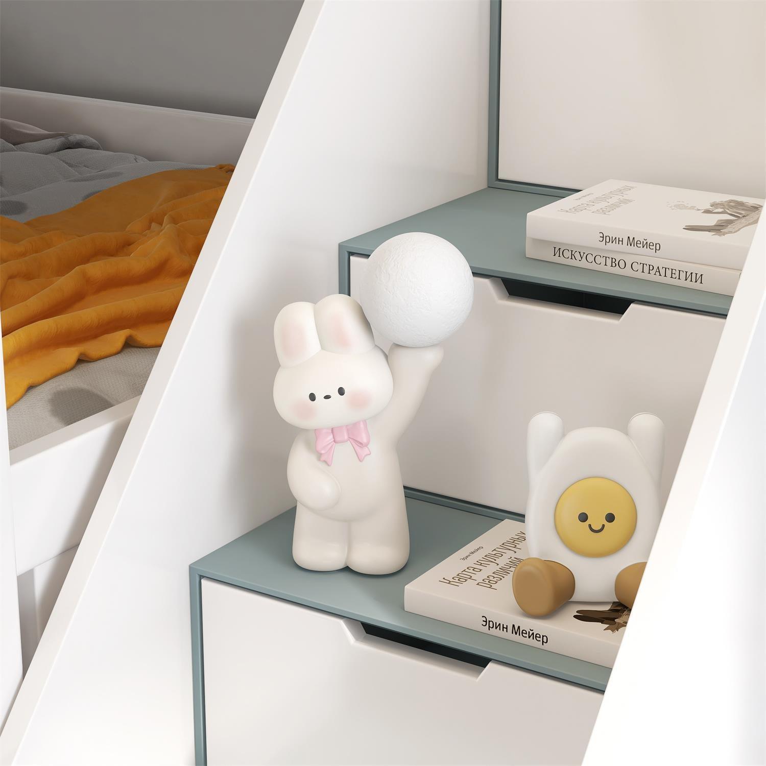 Miffy Rabbit Night Light - Cute Kids Bedroom Lamp for Nursery, Children's Room Decor - Perfect for Bedtime Stories & Nighttime Comfort