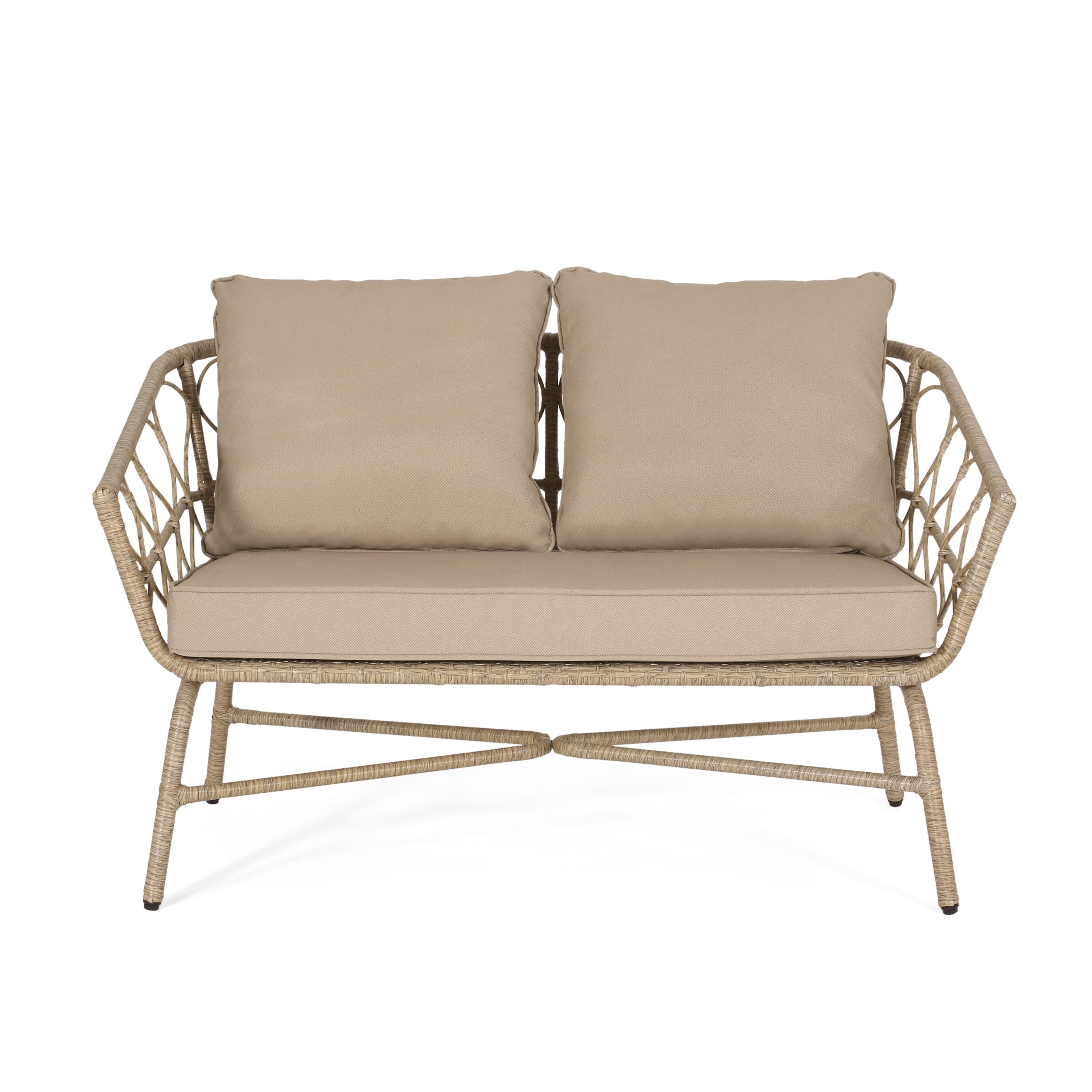 Bruce Loveseat - Modern Comfortable 2-Seater Sofa for Living Room, Bedroom & Small Spaces | Perfect for Relaxing, Lounging & Home Decor