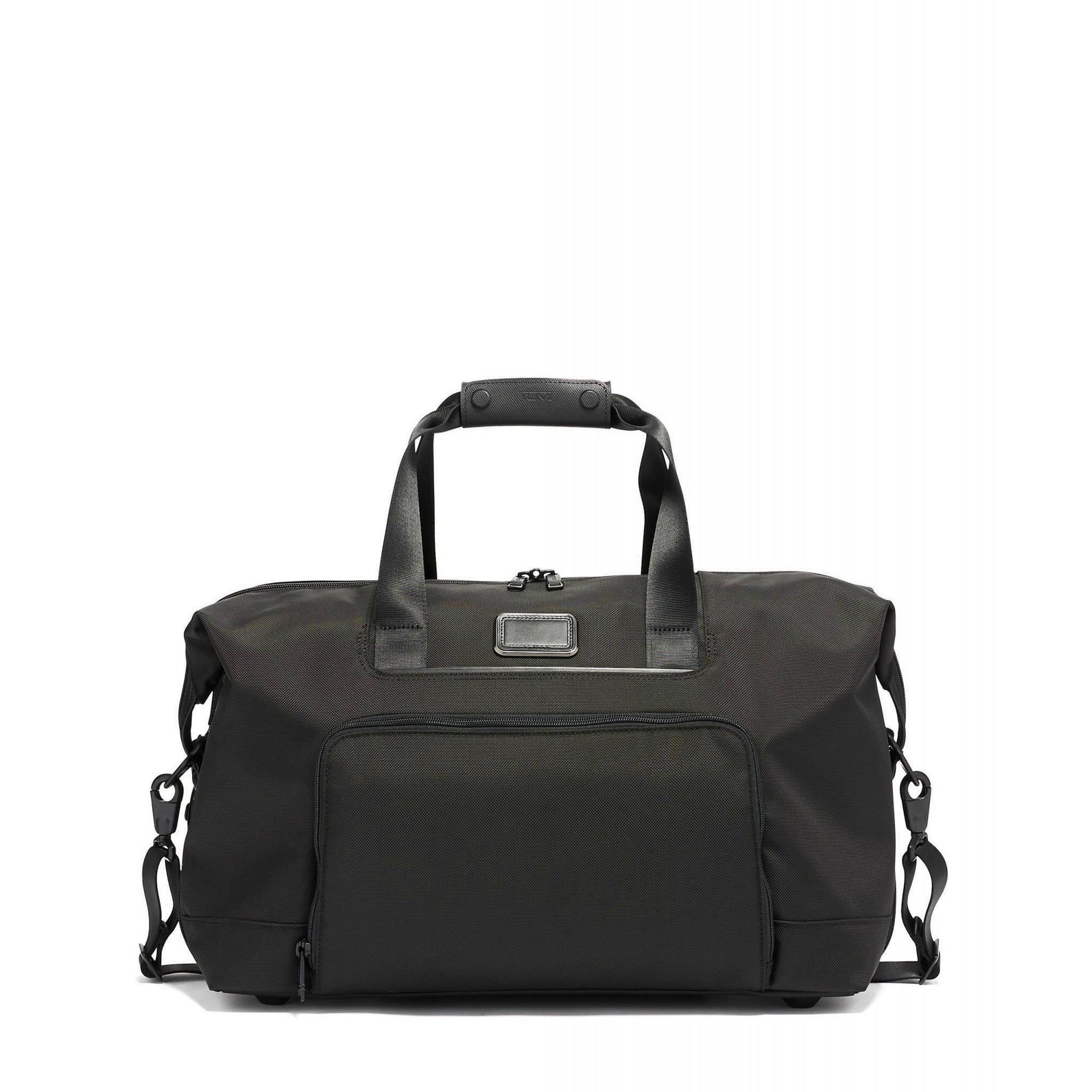 TUMI Alpha 3 Expandable Business Briefcase - Premium Leather Laptop Bag for Men & Women - Perfect for Office, Travel & Commuting