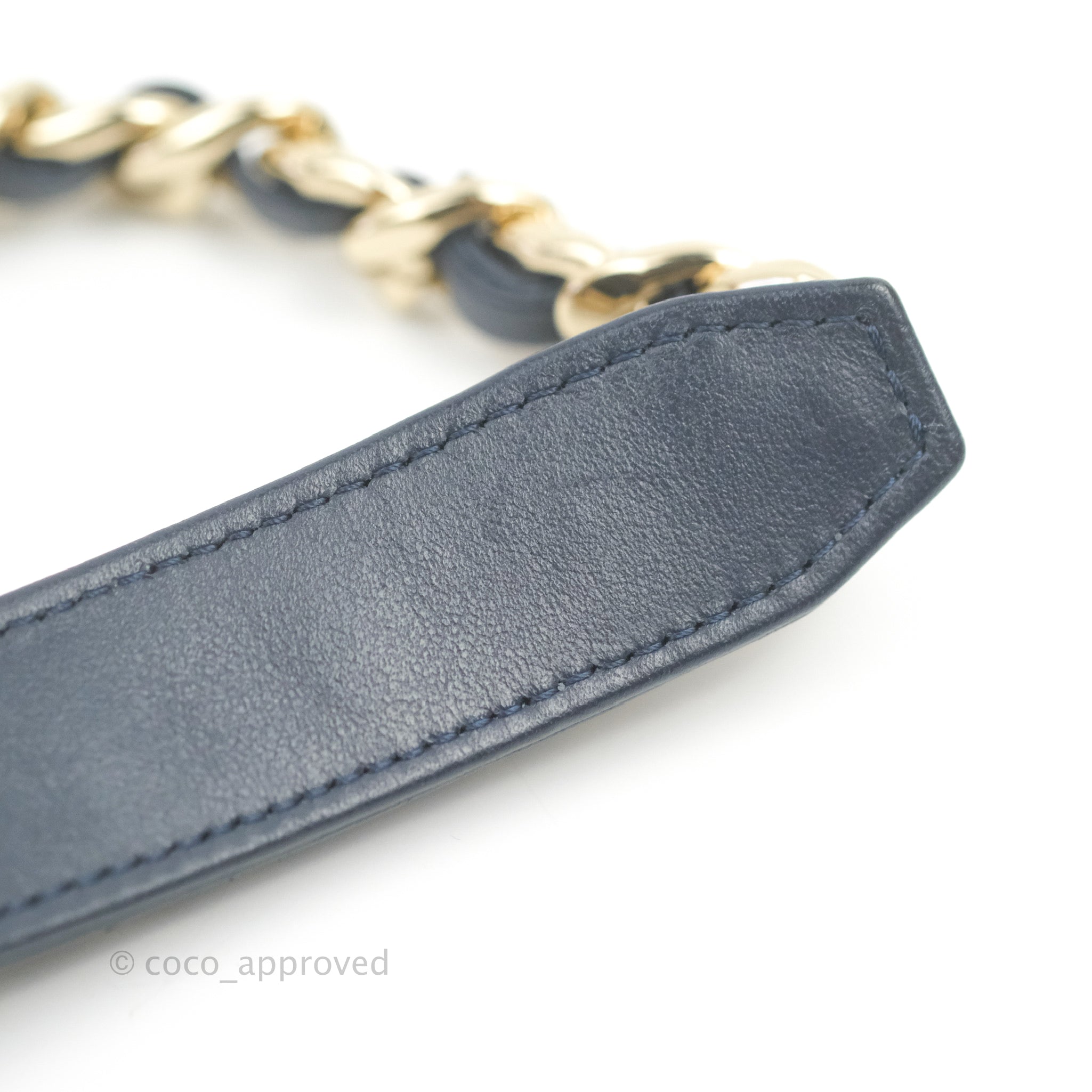 Chanel 19 Wallet on Chain WOC Blue Denim Mixed Hardware - Luxury Crossbody Bag for Women, Perfect for Parties, Dating & Everyday Use