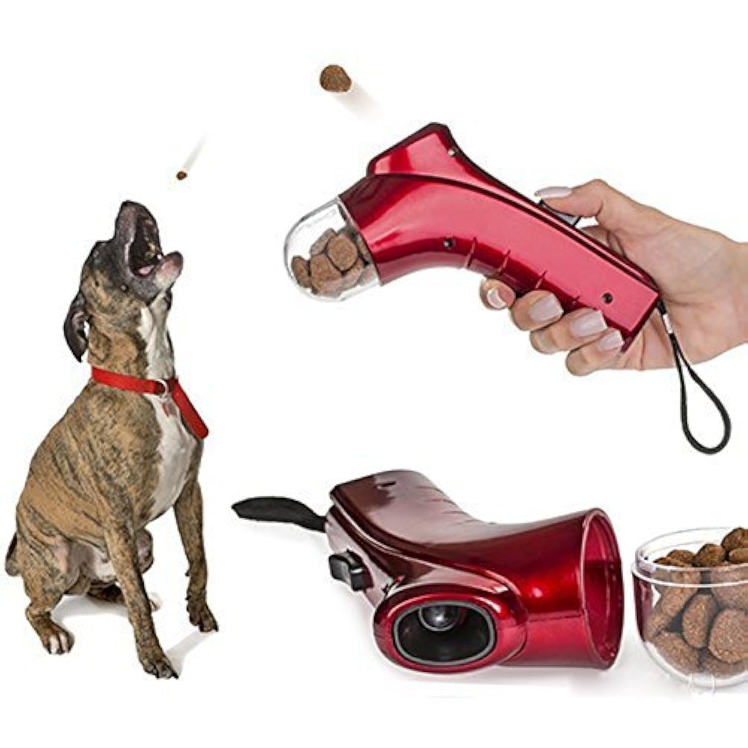 Coolrunner Automatic Pet Treat Launcher - Dog Training Toy & Food Thrower for Puppy Snacks - Perfect for Outdoor Play, Obedience Training & Interactive Feeding