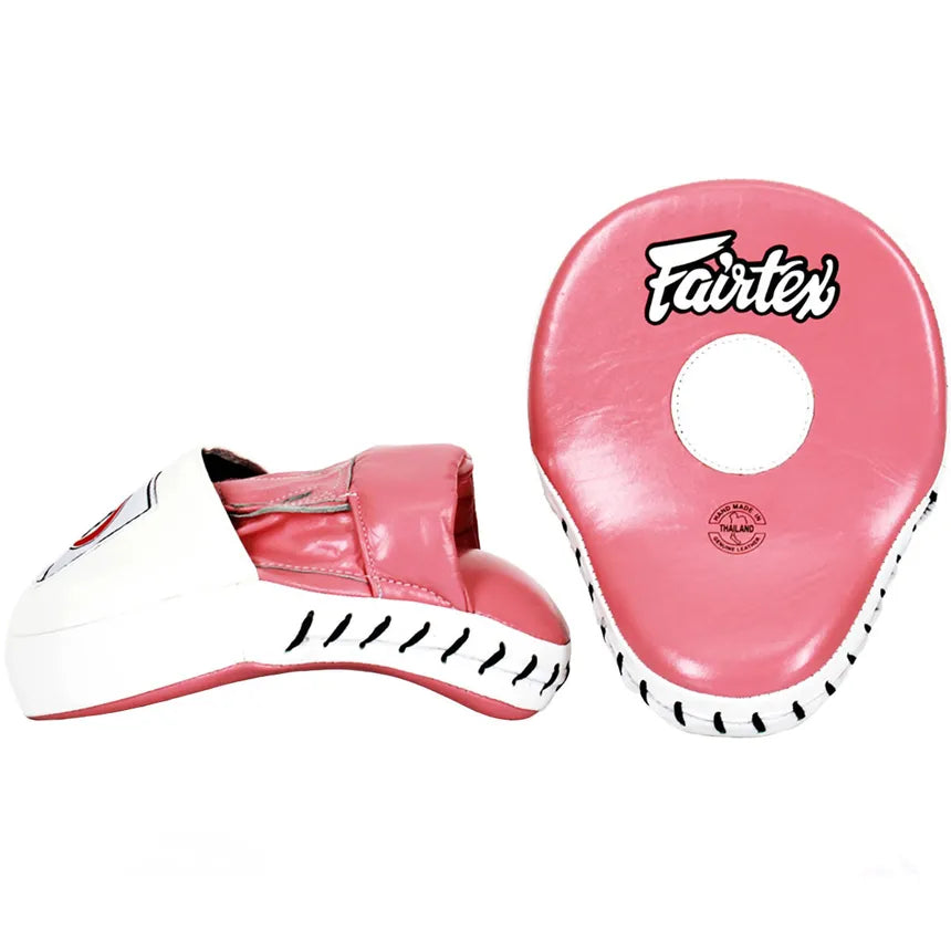 Fairtex FMV9 Contoured Focus Mitts - Premium Muay Thai & Boxing Training Pads for Kickboxing, MMA & Fitness Workouts - Ideal for Home Gym, Martial Arts & Combat Sports Training