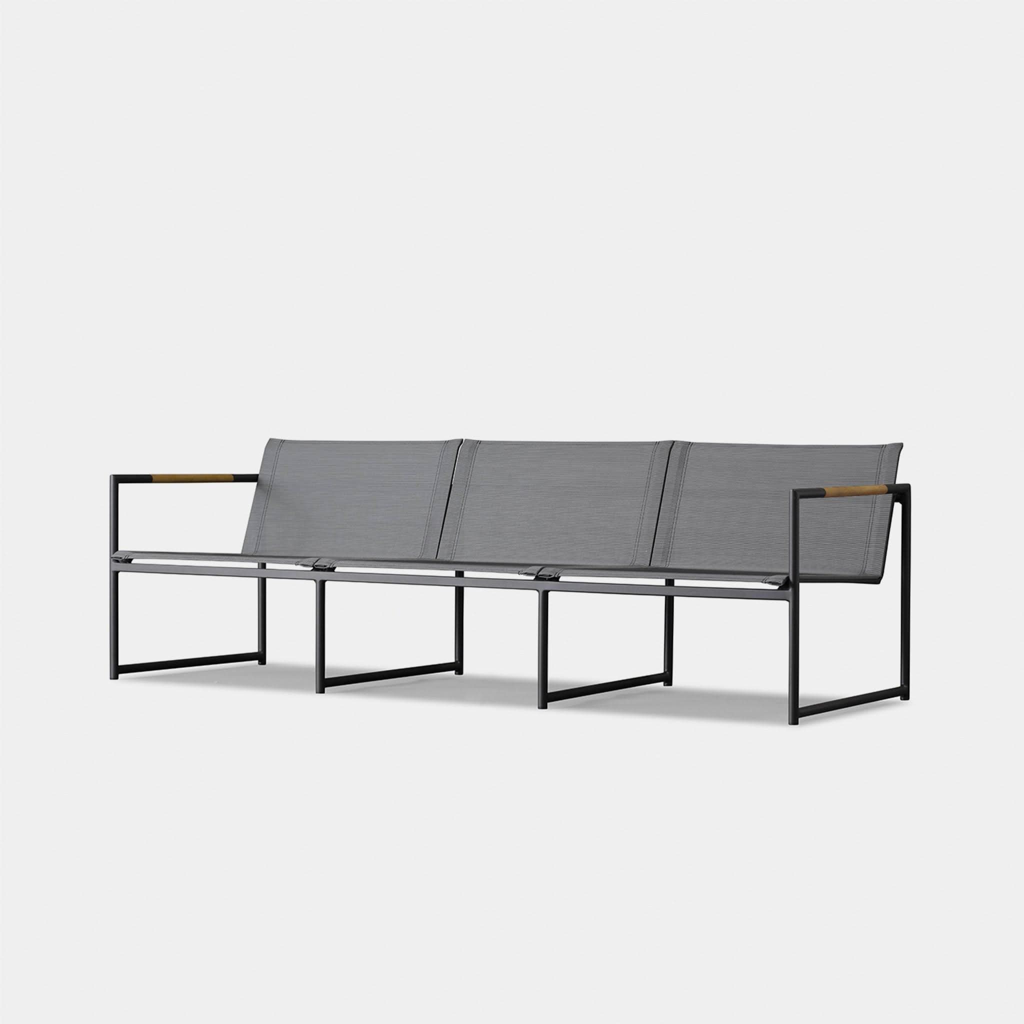Breeze 3-Seat Sofa - Modern Comfortable Fabric Couch for Living Room, Lounge & Small Spaces - Perfect for Relaxing, Entertaining & Family Gatherings