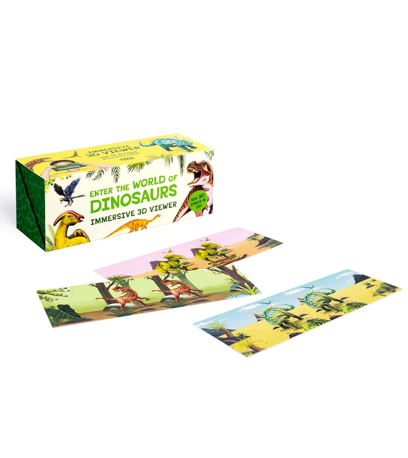 Dinosaur 3D Viewer - Immersive Augmented Reality Experience for Kids & Adults | Educational STEM Toy for Home & Classroom Learning | Explore Prehistoric World with Interactive AR Technology