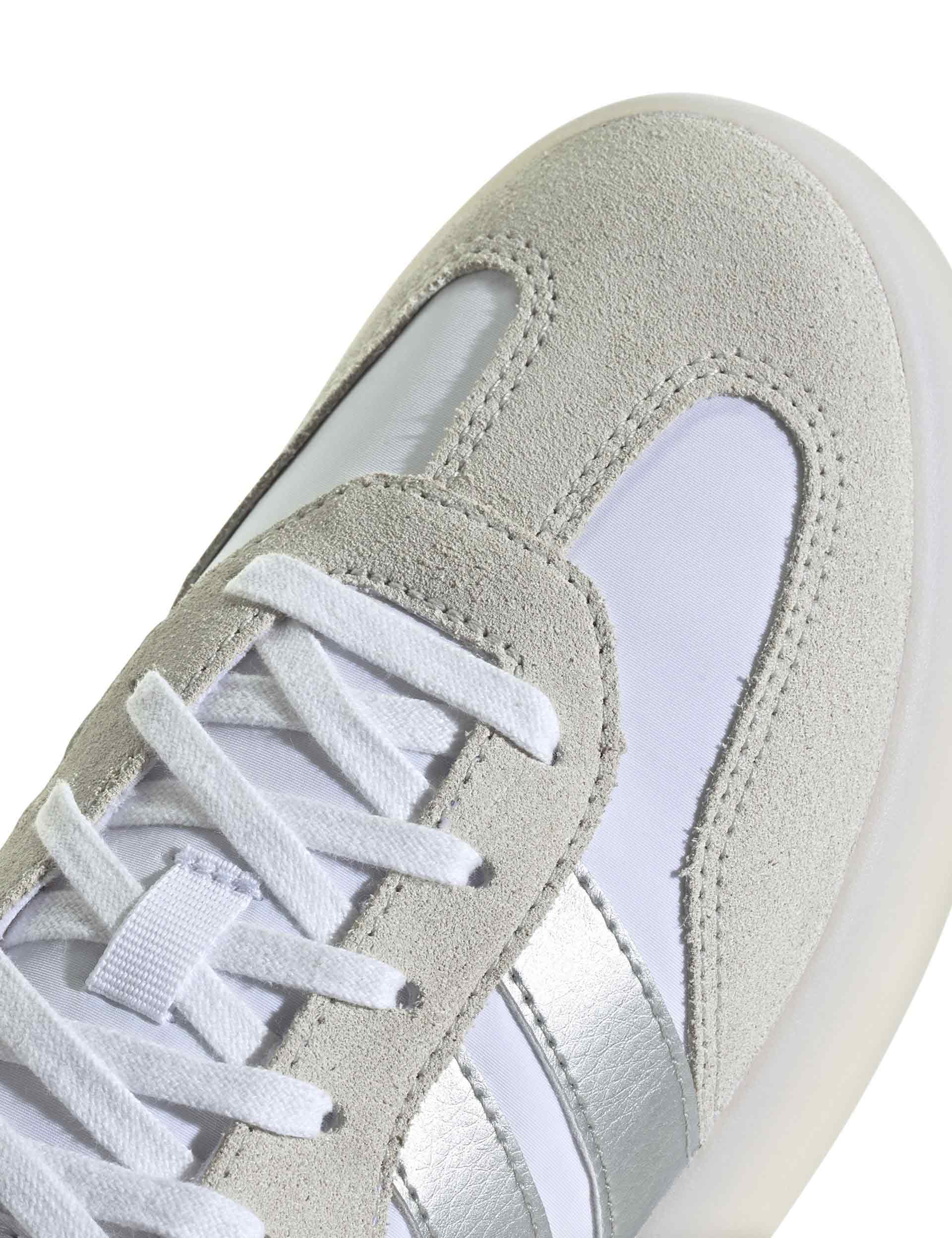 Barreda Decode Shoes - Cloud White, Matte Silver & Grey Running Sneakers for Men & Women | Lightweight Comfortable Athletic Shoes for Jogging, Gym & Casual Wear