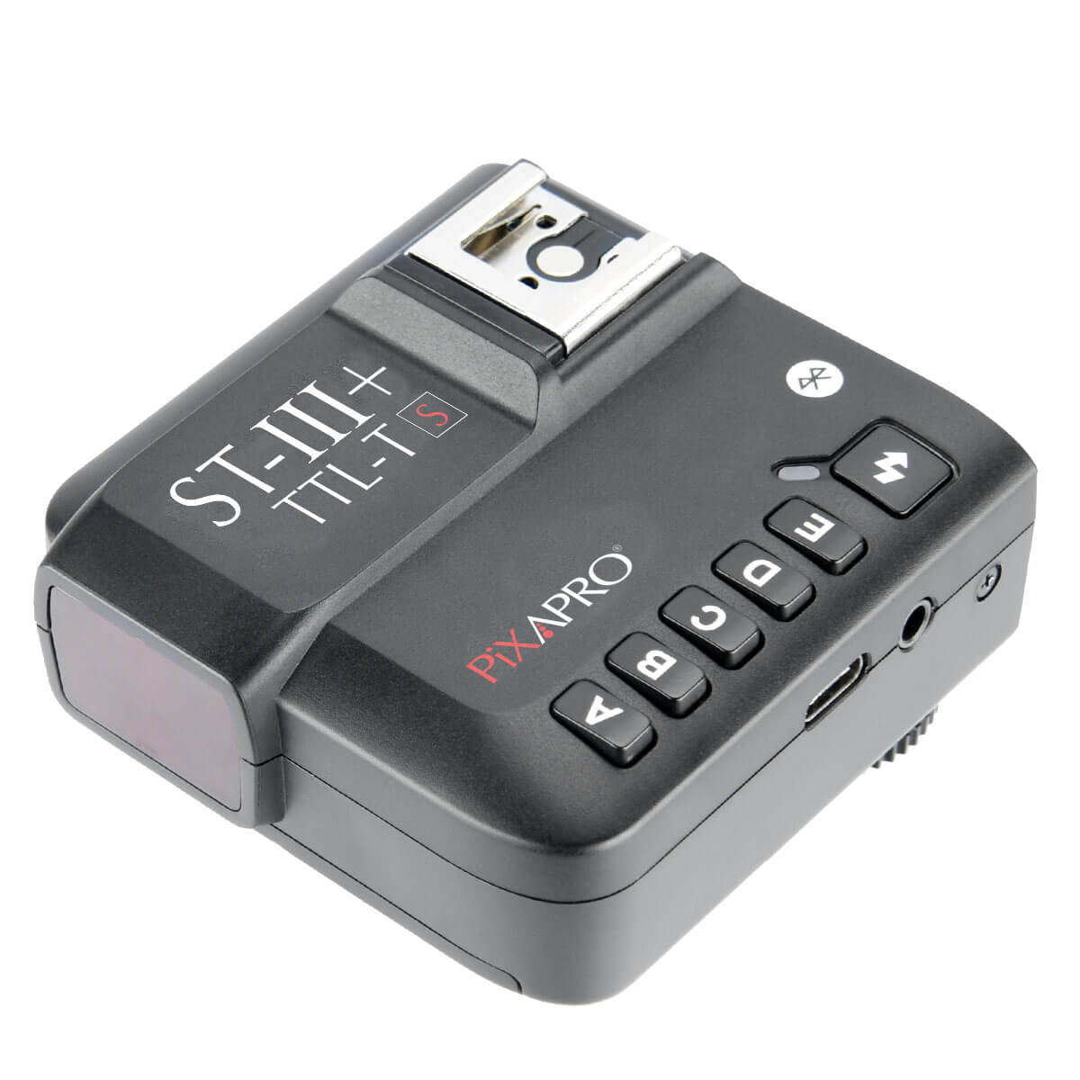 PRO ST III Plus 2.4GHz TTL Flash Trigger with High Speed Sync & Bluetooth (X2T) - Professional Wireless Flash Sync for DSLR & Mirrorless Cameras - Perfect for Studio, Portrait & Event Photography