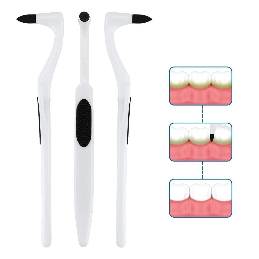 Professional Teeth Stain Remover & Tartar Eraser Kit - Dental Plaque Tool, Teeth Whitening Polisher for Home Use - Effective Calculus Removal Without Dentist Visit | Perfect for Daily Oral Care & Teeth Whitening Routine