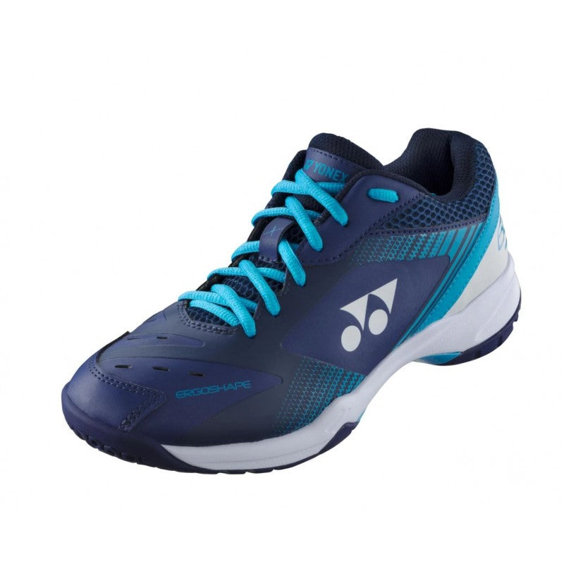 Yonex Power Cushion SHB65X3 Unisex Badminton Court Shoes for Men & Women - Navy Blue - Lightweight & Comfortable for Indoor Sports & Training