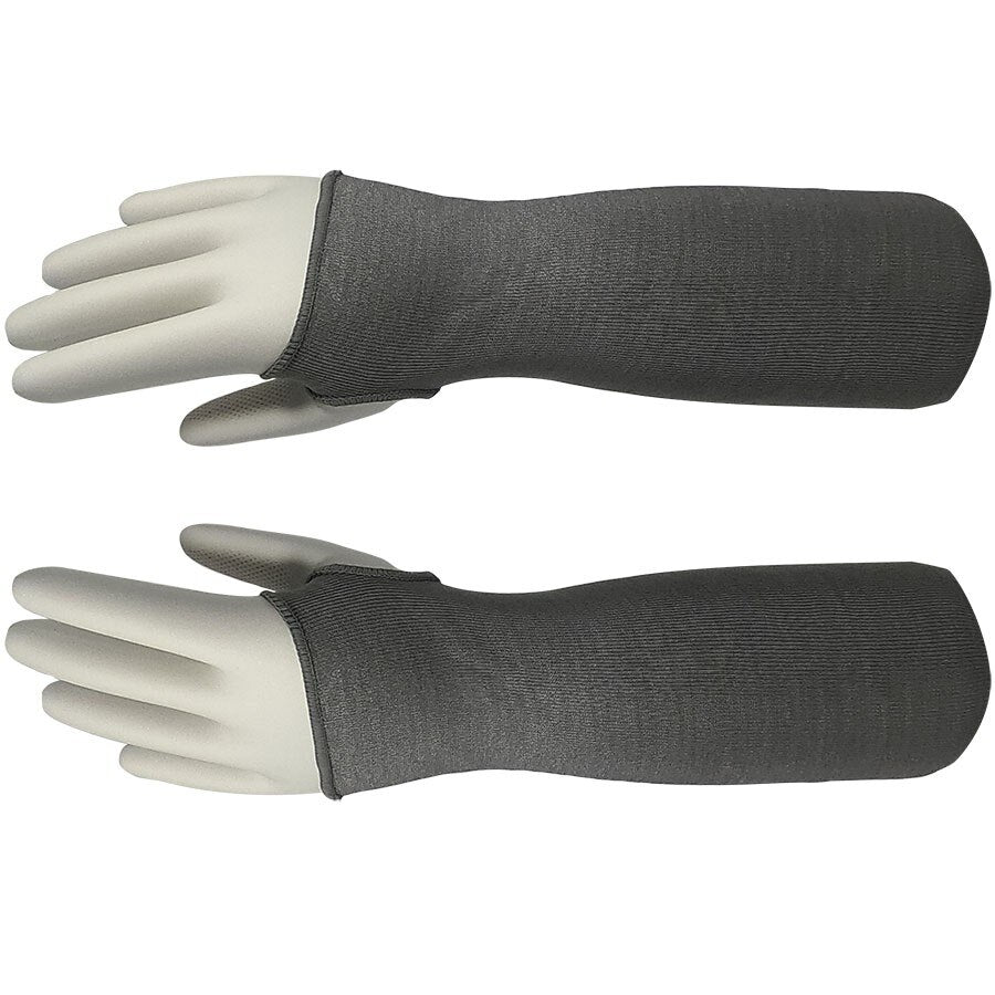Armor Guys 00 801T 18 Gray Kyorene Pro Graphene Sleeve with Thumb Hole - One Size Compression Arm Sleeve for Sports, Basketball & Workout Recovery