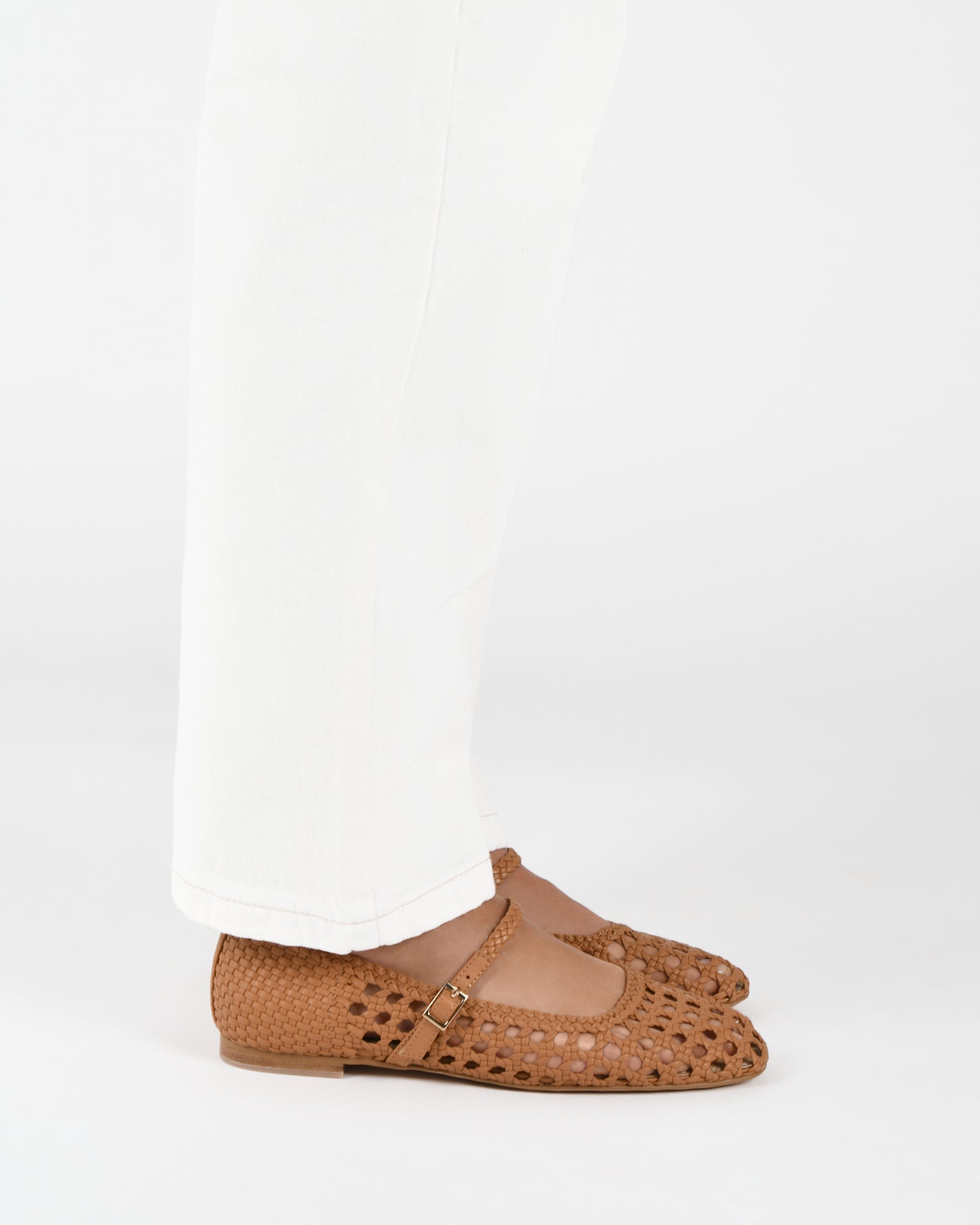 WILLIS Casual Flats in Toffee Leather - Comfortable & Stylish Women's Shoes for Work, Travel & Everyday Wear