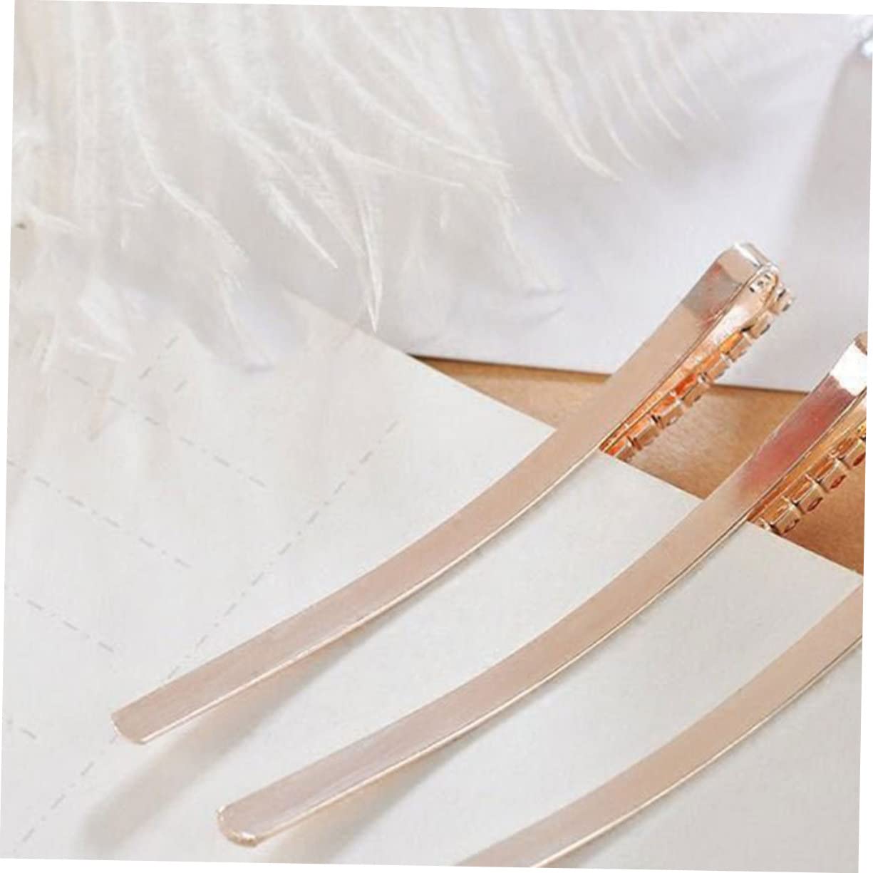 LALAFINA Rhinestone Hair Clips 10 Pack - Crystal Hair Accessories for Women & Girls - Party & Wedding