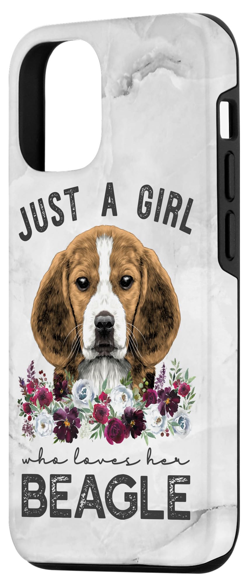 iPhone 12/12 Pro Cute Beagle Dog Design Protective Phone Case - Durable Shockproof Cover for iPhone 12 & 12 Pro - Perfect for Dog Lovers & Pet Owners (Daily Use, Outdoor Activities, Travel Protection)
